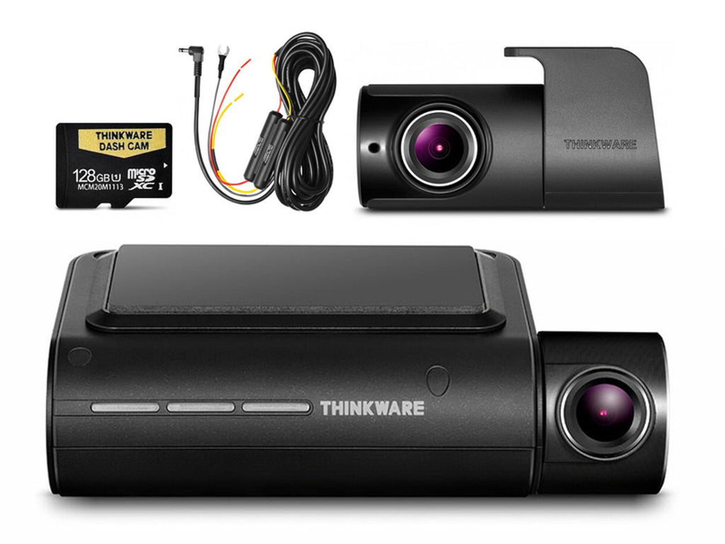 Thinkware Q800 Pro Dash Cam 2 Channel 128GB SD Card THE CRASH CAM GUYS