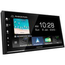 Kenwood DMX7522DABS 7" Wireless Apple Carplay and Android Auto Mechless multimedia receiver with Bluetooth DAB+ and Maestro iData Link