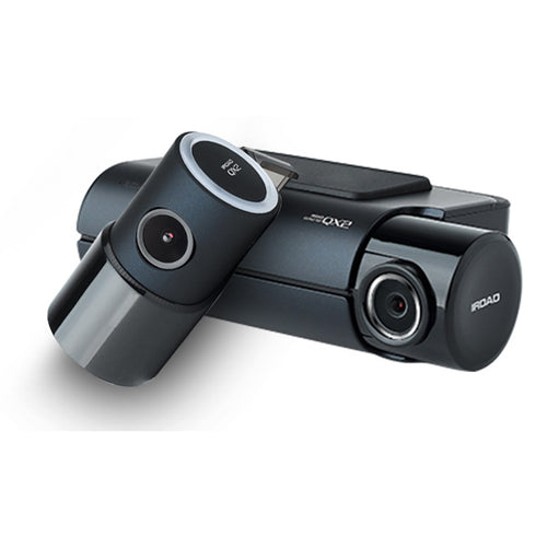 iRoad QX2 Front and Rear dash camera with WiFi and Built in GPS